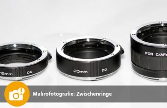 Makrofotografie: Zwischenringe