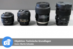 Online-Fotokurs: Objektive - Technische Grundlagen