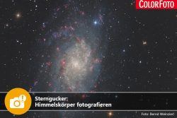 Sterngucker: Himmelskörper fotografieren