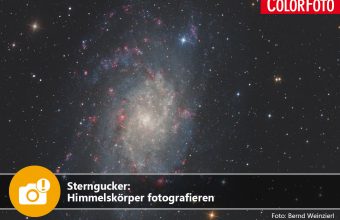 Sterngucker: Himmelskörper fotografieren