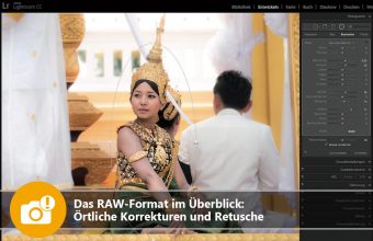 Das RAW-Format im Überblick: Örtliche Korrekturen und Retusche