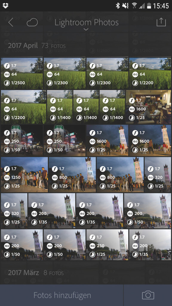 Lightroom Fur Unterwegs Adobe Lightroom Mobile