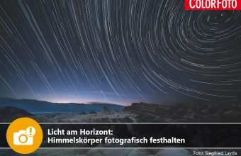 Licht am Horizont: Himmelskörper fotografisch festhalten