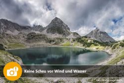 Keine Scheu vor Wind und Wasser