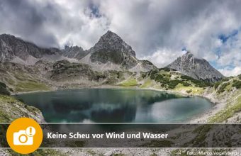 Keine Scheu vor Wind und Wasser