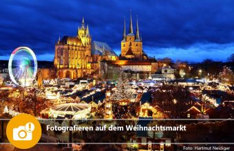 Fotografieren auf dem Weihnachtsmarkt