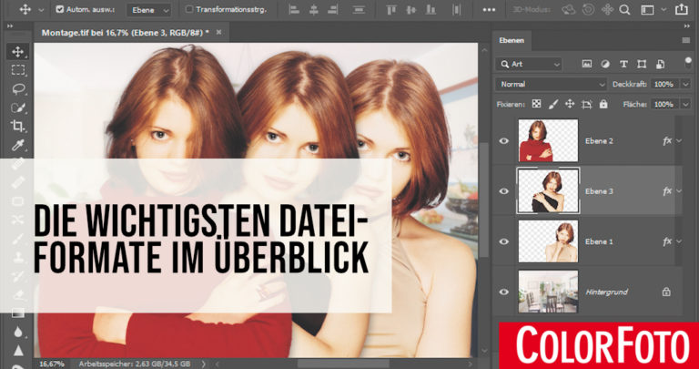 Dateiformate für Fotos im Überblick - fotocommunity Fotoschule