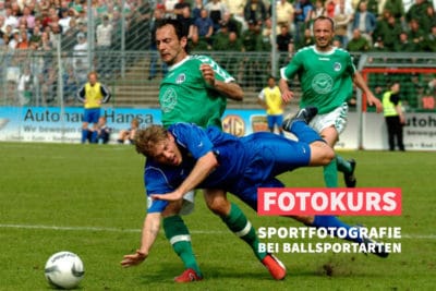 Online-Fotokurs Sportfotografie bei Ballsportarten