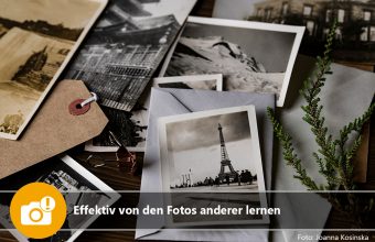 Effektiv von Fotos anderer lernen