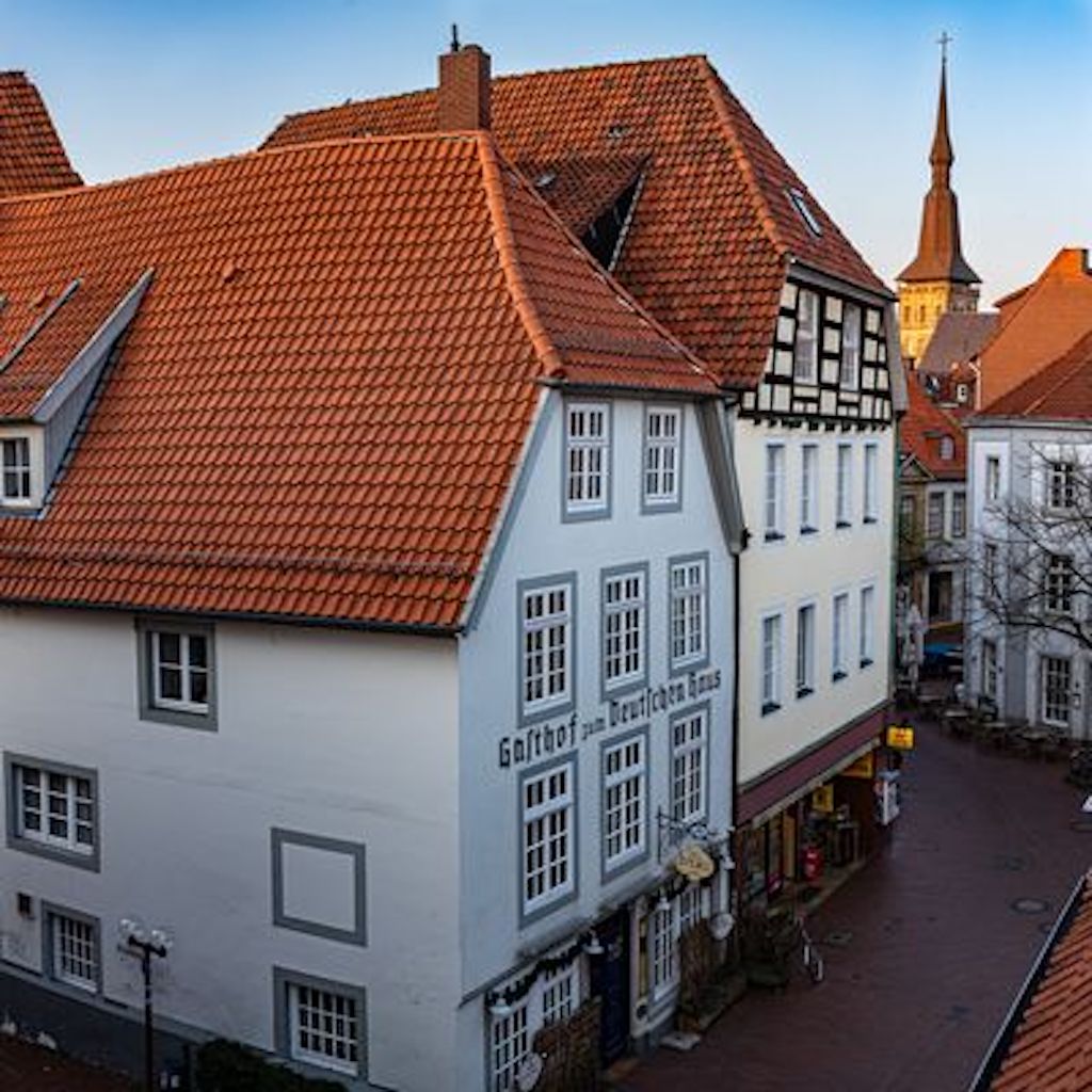 Heger-Tor-Viertel in Osnabrück mit Blick auf Marien