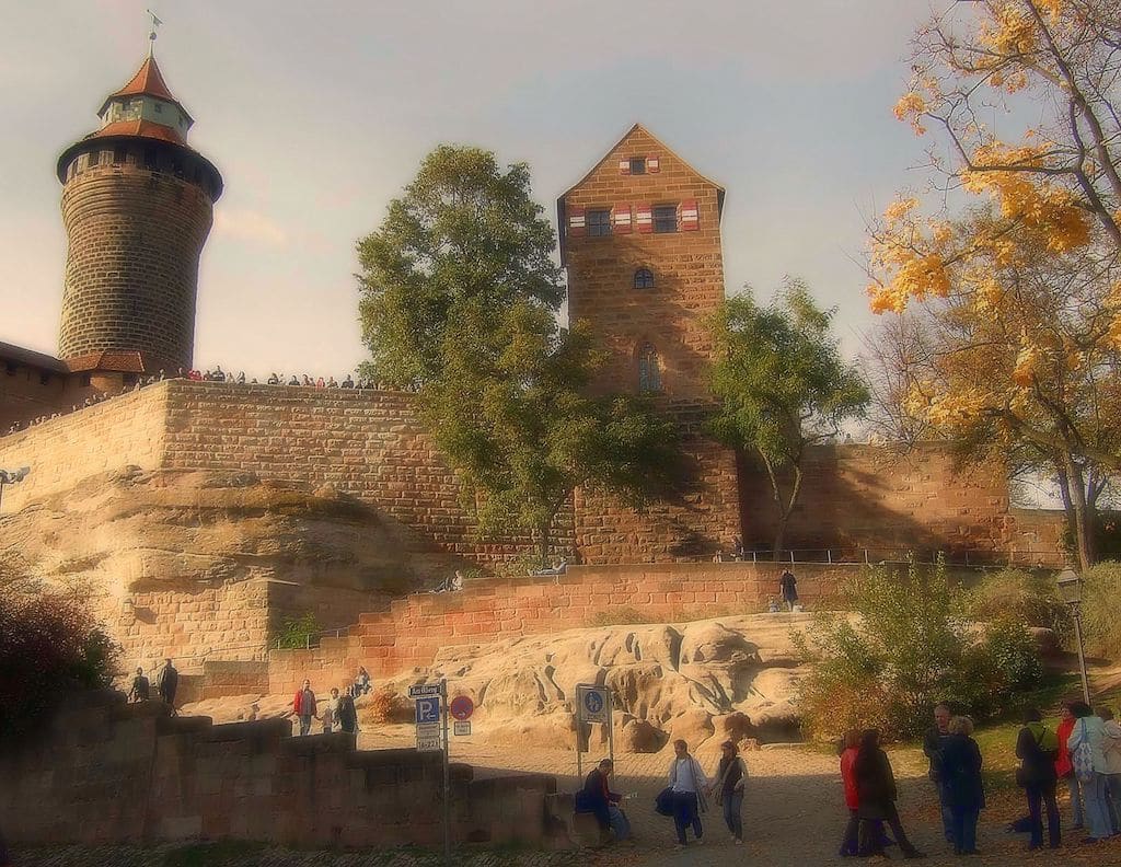 Die Kaiserburg in Nürnberg fotografieren