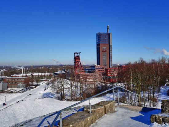 Nordsternpark in Gelsenkichen. Foto vom Februar 2021