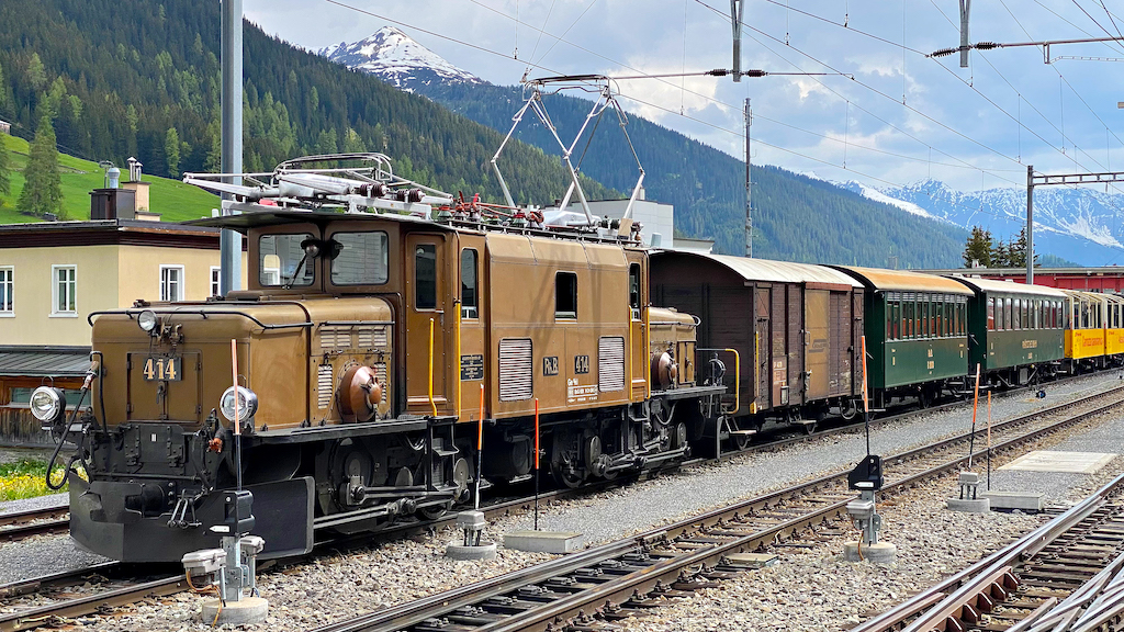 Die Rhätische Bahn im Kanton Graubünden