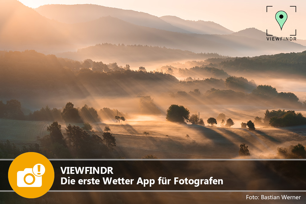 VIEWFINDR: Die erste Wetter App für Fotografen