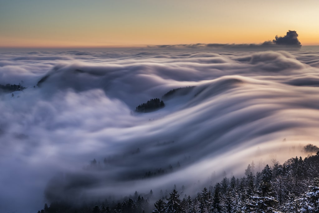 Nebelwelle mit Graufiltern fotografieren