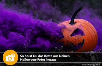 So holst Du das Beste aus Deinen Halloween-Fotos heraus