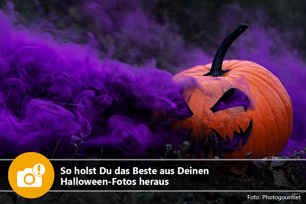 So holst Du das Beste aus Deinen Halloween-Fotos heraus
