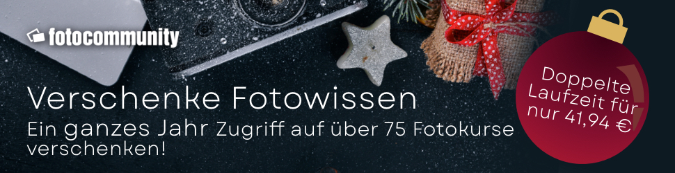 Verschenke 12 Monate Fotowissen für nur 41,94 €