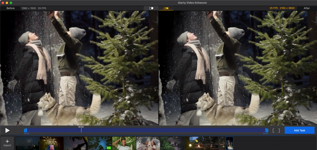 Outdoor-Video mit superVideo vHQ verbessern